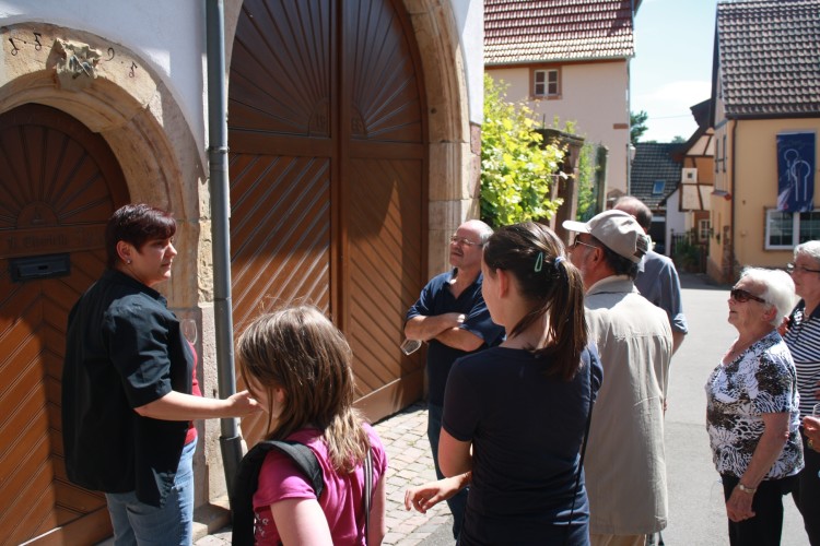 Weinprobe mit Dorfrundgang